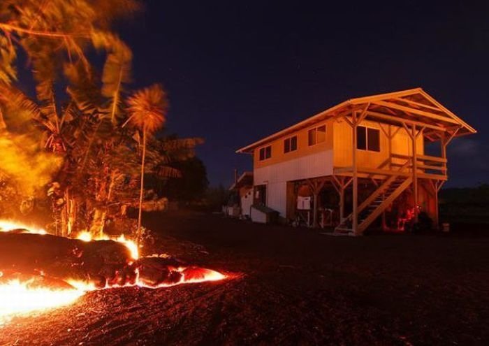 Kilauea volcano. Hawaiian Islands, United States