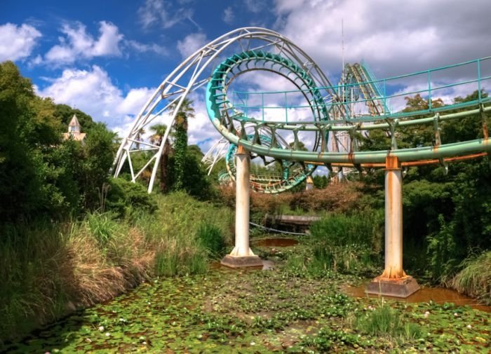 Nara Dreamland, abandoned theme park, Japan