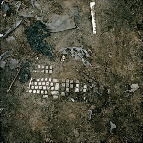 Graveyard for dead computers, Agbogbloshie, Accra, Ghana