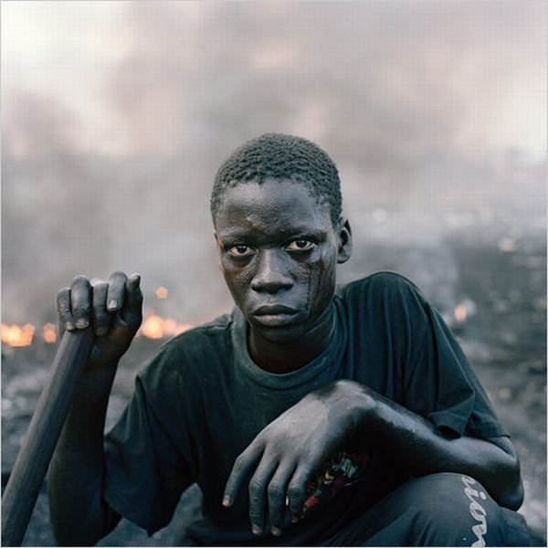 Graveyard for dead computers, Agbogbloshie, Accra, Ghana