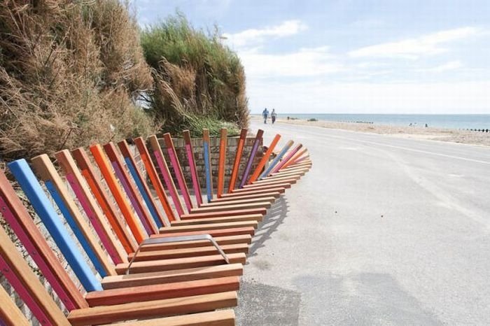 Longest bench, Littlehampton, United Kingdom