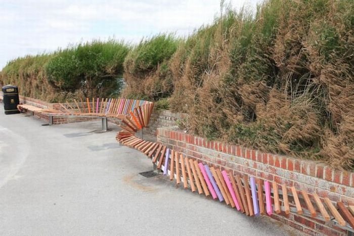 Longest bench, Littlehampton, United Kingdom