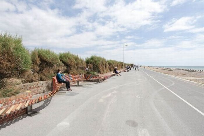 Longest bench, Littlehampton, United Kingdom