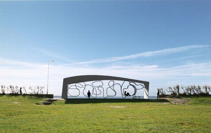 Longest bench, Littlehampton, United Kingdom