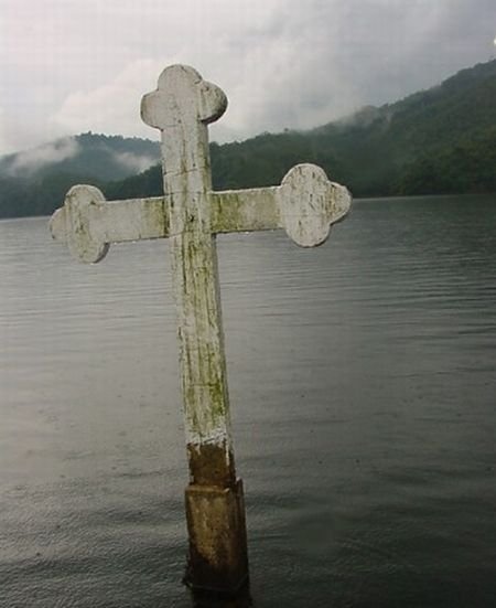 Underwater church, Potosi, Venezuela