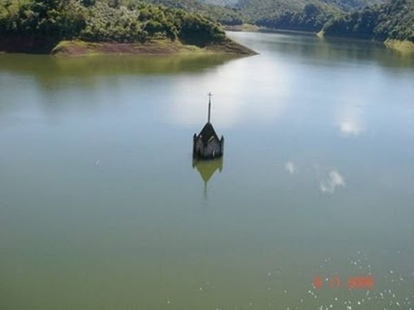 Underwater church, Potosi, Venezuela