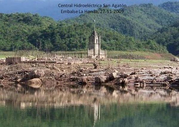 Underwater church, Potosi, Venezuela