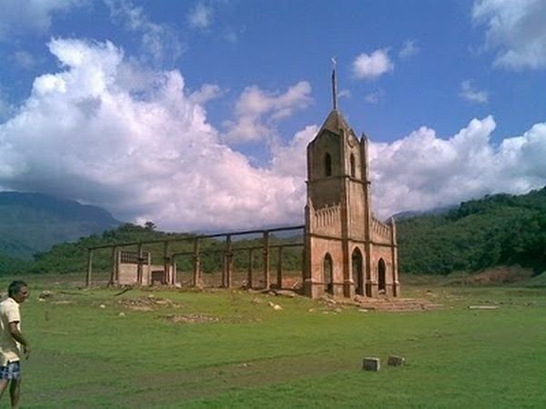 Underwater church, Potosi, Venezuela