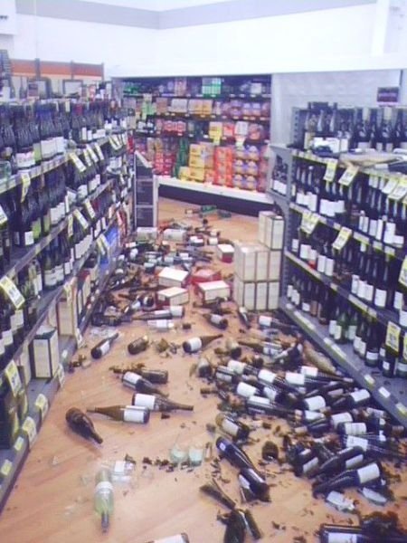 Earthquake in New Zealand