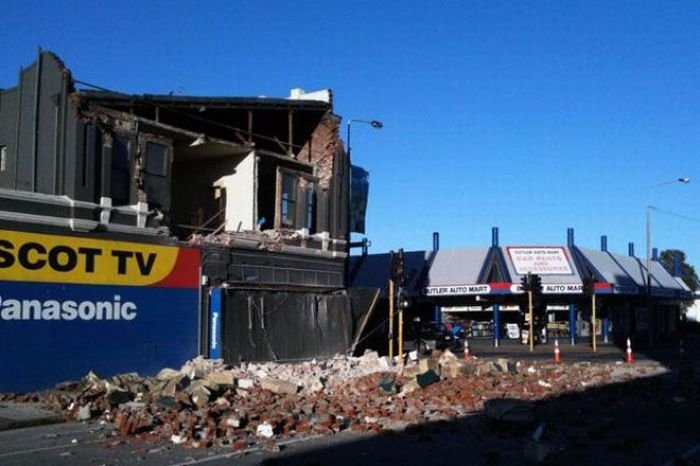 Earthquake in New Zealand