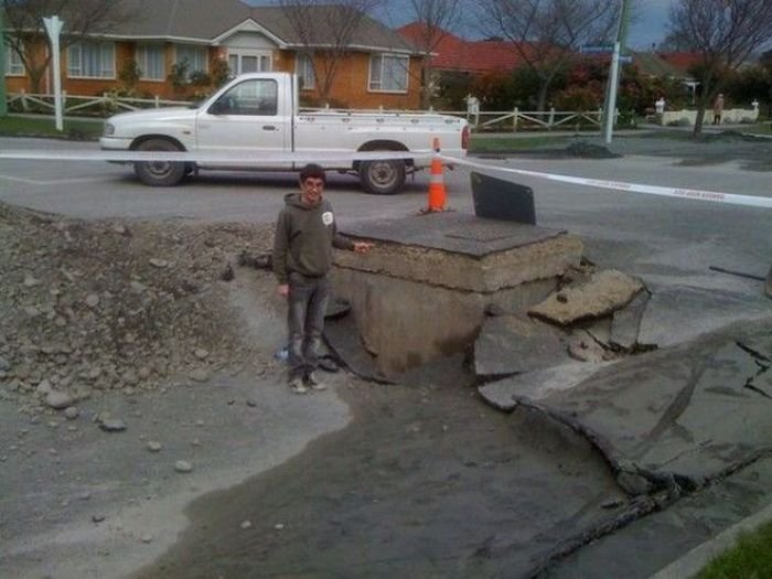 Earthquake in New Zealand