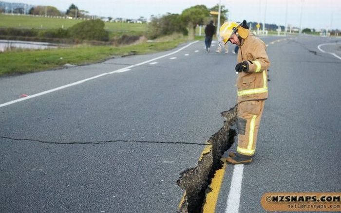 Earthquake in New Zealand