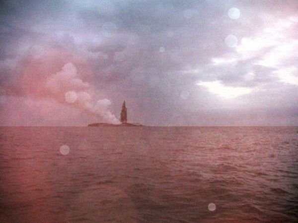 Eruption of underwater volcano, Nuku'alofa, Tonga