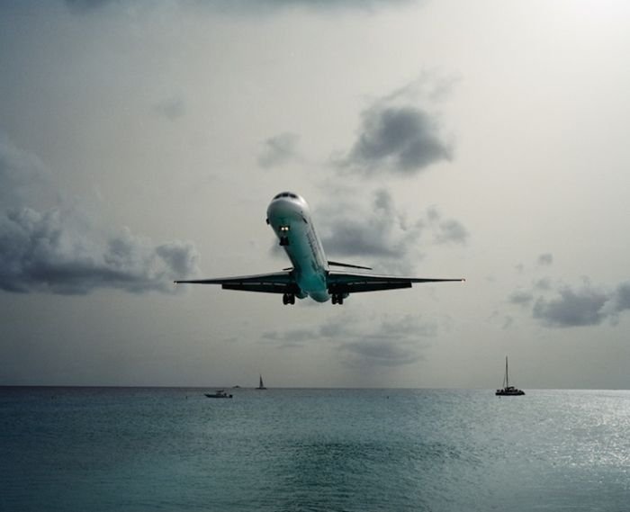 Maho Beach, St Maarten, Netherlands Antille