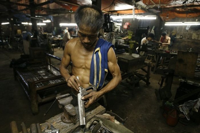 Gun making industry, Danao, Philippines