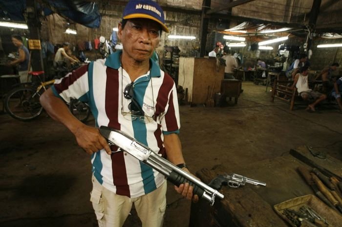 Gun making industry, Danao, Philippines