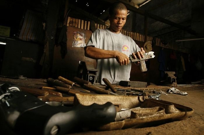 Gun making industry, Danao, Philippines