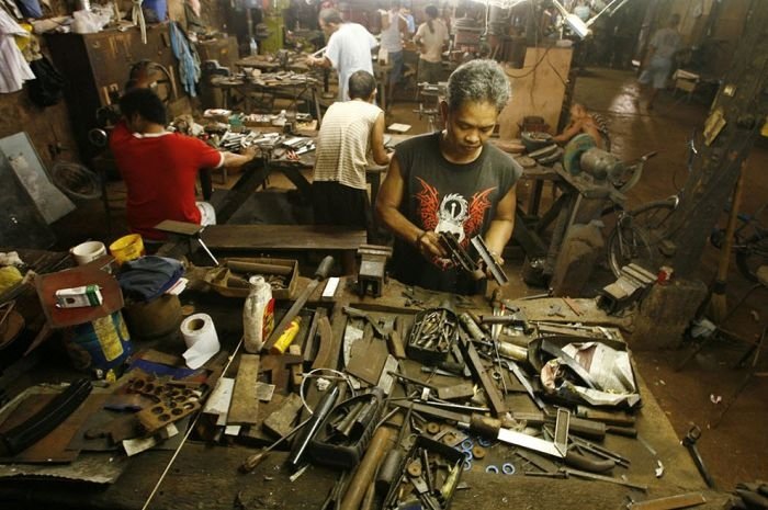 Gun making industry, Danao, Philippines