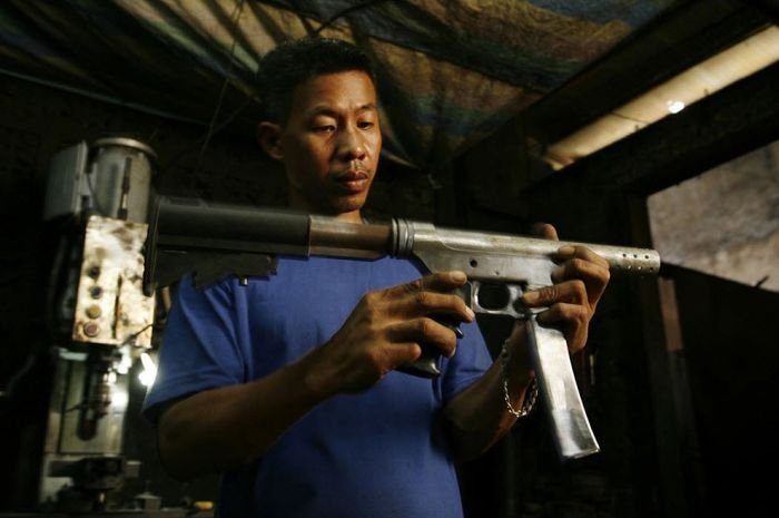 Gun making industry, Danao, Philippines