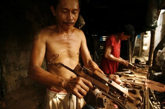 Gun making industry, Danao, Philippines