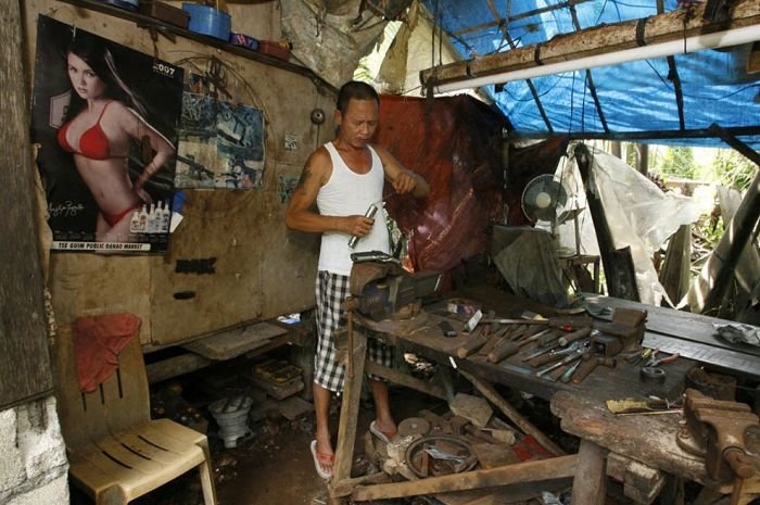 Gun making industry, Danao, Philippines