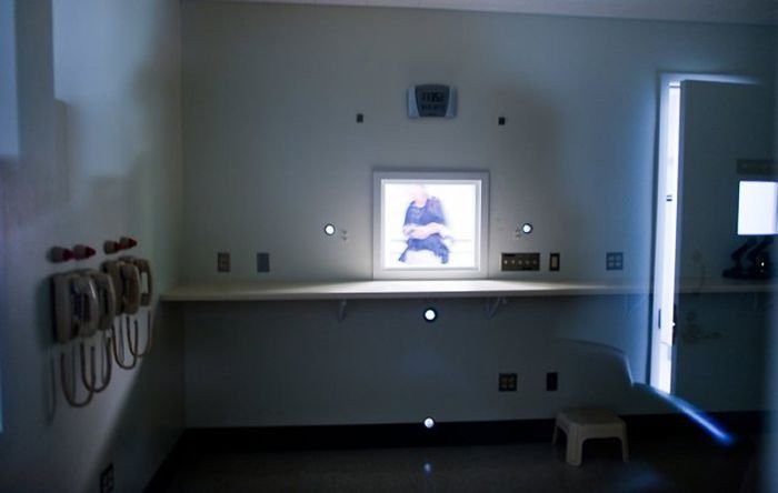 Lethal injection chamber, San Quentin State Prison, California, United States