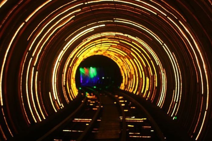 The Bund tunnel, Shanghai, China