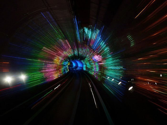 The Bund tunnel, Shanghai, China