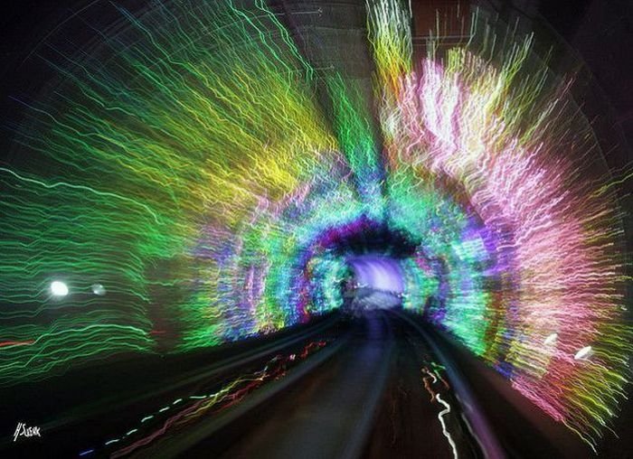 The Bund tunnel, Shanghai, China