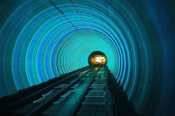 The Bund tunnel, Shanghai, China