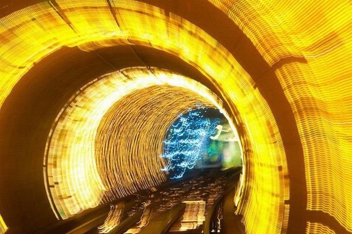 The Bund tunnel, Shanghai, China