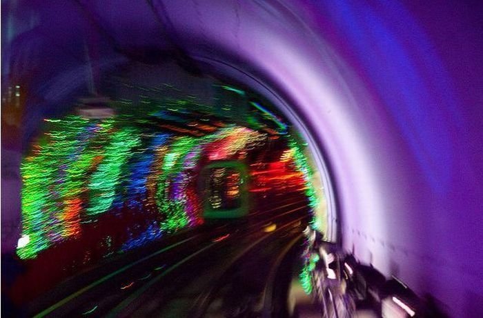 The Bund tunnel, Shanghai, China