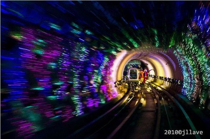 The Bund tunnel, Shanghai, China