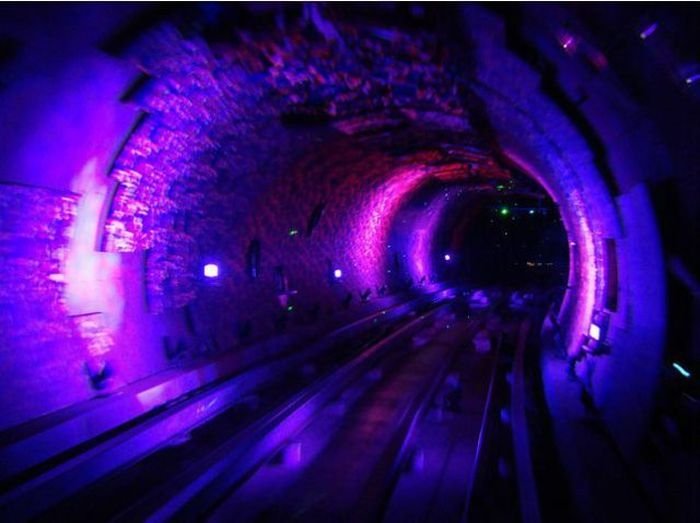The Bund tunnel, Shanghai, China