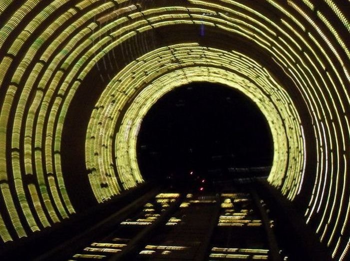 The Bund tunnel, Shanghai, China