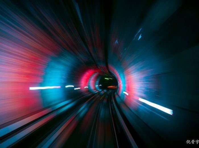 The Bund tunnel, Shanghai, China