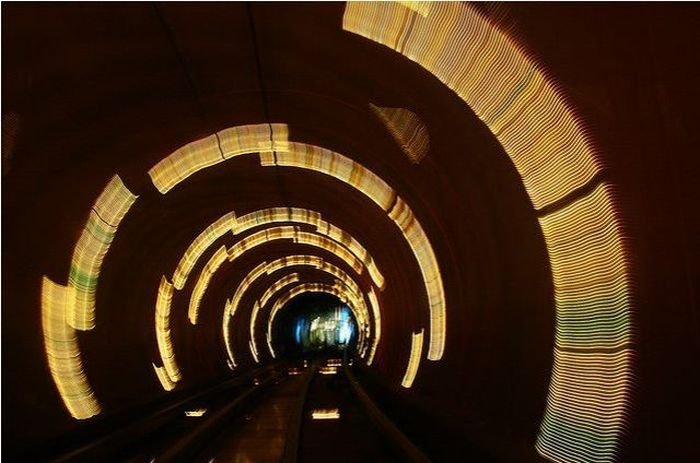 The Bund tunnel, Shanghai, China