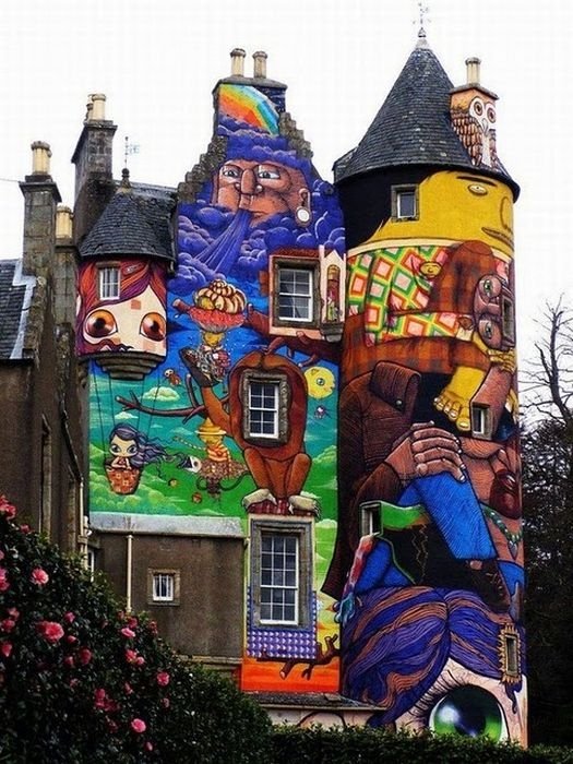 Kelburn Castle, North Ayrshire, Scotland