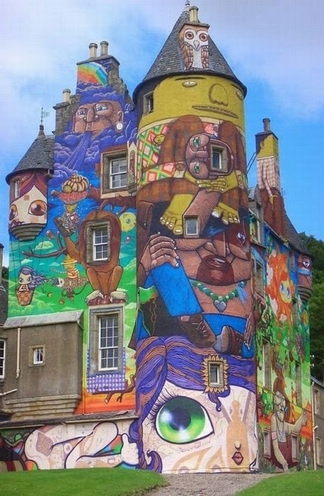 Kelburn Castle, North Ayrshire, Scotland