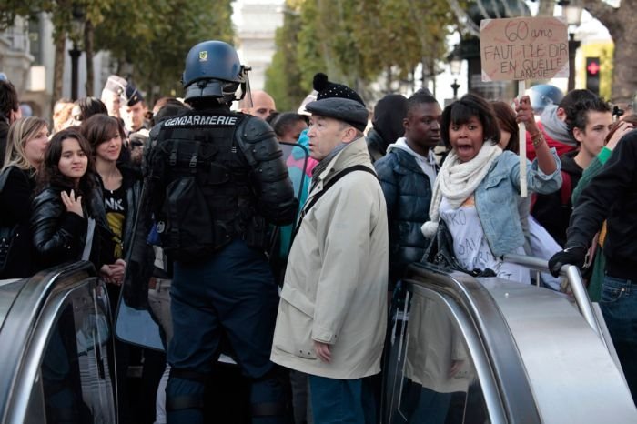 2010 strikes, France