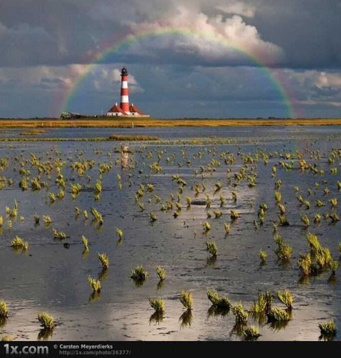 spectrum of rainbow light