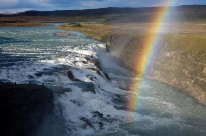 spectrum of rainbow light