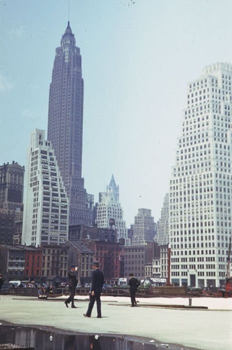 History: New York City, 1941, United States