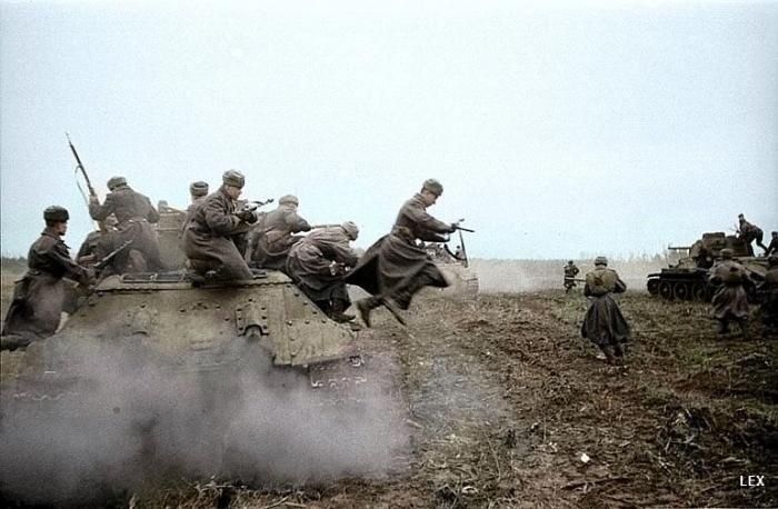 History: World War color photography