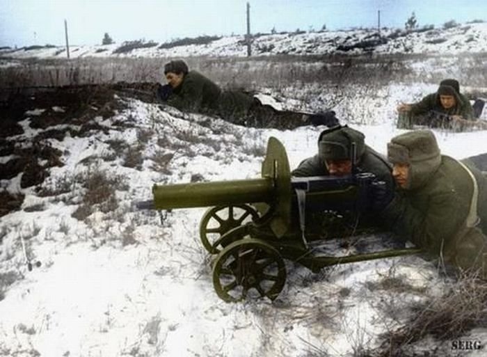 History: World War color photography