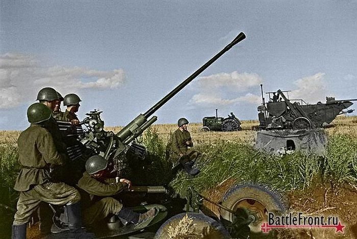 History: World War color photography