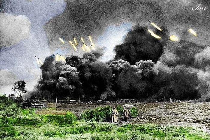 History: World War color photography