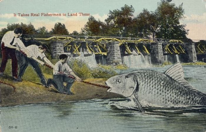 History: Tall Tale postcards