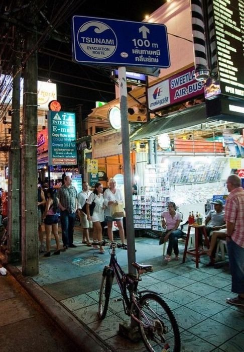 Red light district in Patong, Thailand