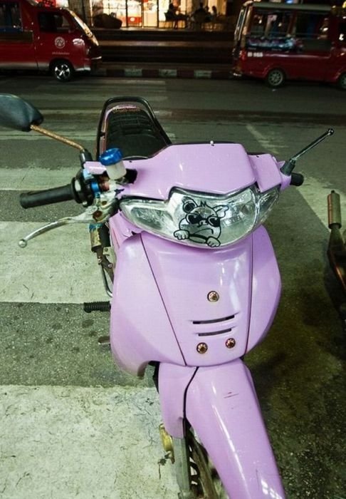 Red light district in Patong, Thailand